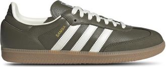 adidas Mens Originals Samba - Shoes Off White/Medium Dark Khaki Size 10.5