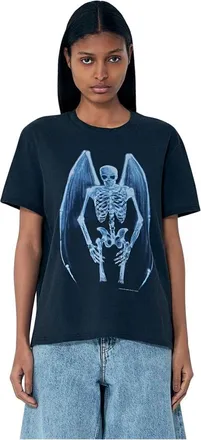 Our Legacy Tops, Dames, Zwart, S, Katoen, Klassiek T-shirt