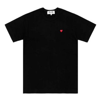 Comme Des Gar&ccedil;ons SS25 Small Heart T-Shirt Black AX-T304-051-1