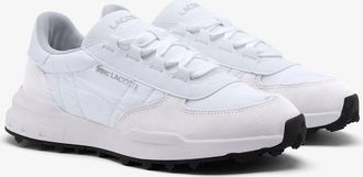 Lacoste Mens Lacoste Elite Active Evo Mens Trainers - White/Light Grey 14X - Size: 10