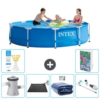 Intex Piscina Con Estructura Redonda - 305x76 Cm - 7-piezas S252