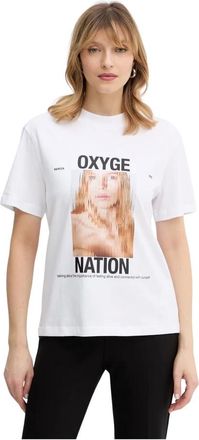 Patrizia Pepe Mujer, Camisetas, Blanco, Talla: S