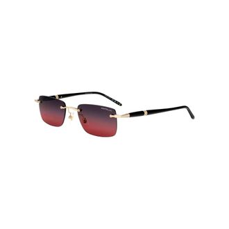 Montblanc Sunglasses, male, Yellow, Size: 54 MM Stylish Sunglasses with Model Mb0344S