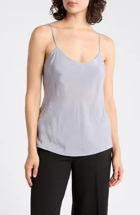 AG - Adriano Goldschmied Scarlet Matte Satin Camisole in Flowing Breeze at Nordstrom Rack, Size X-Small