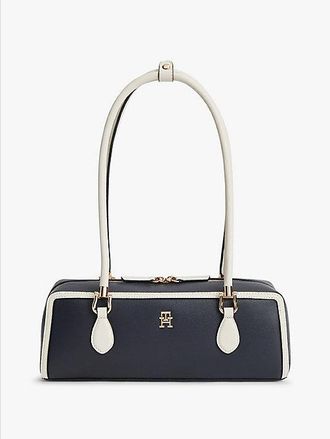 Tommy Hilfiger Colour-Blocked Rectangular Shoulder Bag