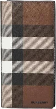 Burberry Portamonete Pre-owned - - Pre-owned - Donna - Marrone - ONE SIZE