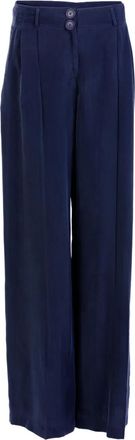 Silvia Tcherassi Opal pleated trousers - Blue