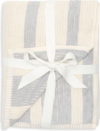 Nordstrom Rack 2-Pack Reversible Stripe Bath Towel in Grey Vapor at Nordstrom Rack