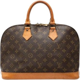 Louis Vuitton Pre-owned Handbags, female, Brown, Size: ONE SIZE Pre-owned Alma PM