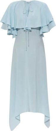Stella McCartney Abito in seta - Blu