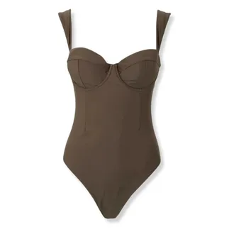 SIMKHAI Mujer, Camisetas, Marr&oacute;n, Talla: S