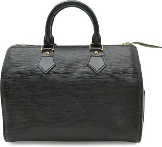 Louis Vuitton Pre-owned Epi Speedy 25 Handtas - Dames - Vintage Handtas - Zwart - ONE Size - Leer - Vintage
