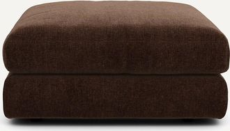 AM.PM Fluwelen chenille voetenbank, Skander