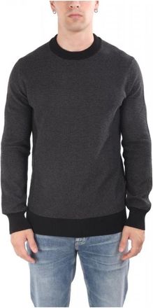 HUGO BOSS Klapok Sweater - Heren - Sweatshirts - Zwart - XL - Katoen - Hoodies & sweatvesten