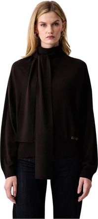 Liu Jo Jersey de cuello alto - Knitwear - Mujer - Marr&oacute;n - XS