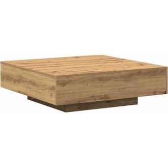 vidaXL Coffee Table Artisan oak 100 x 100 x 31 cm Engineered wood vidaXL