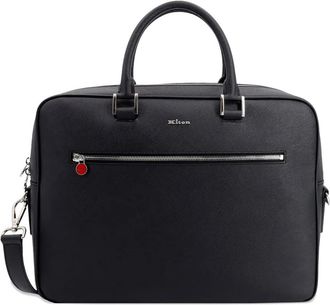 Kiton Portadocumenti con manico - Nero