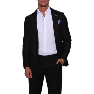 Tailorbyrd Black Jacquard Dinner Jacket at Nordstrom Rack, Size 40R