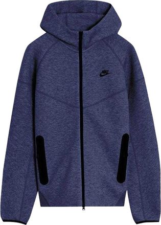 Nike Heren Full Zip Hoodie (Marineblauw)