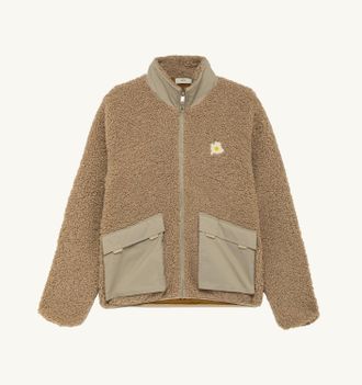 Autry UNISEX TEDDY EDELWEISS ZIP JACKET