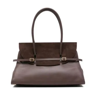 SIMKHAI Dames, Tassen, Bruin, Maat: ONE Size Su&egrave;de