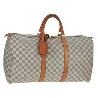 Louis Vuitton Pre-owned Weekend Bags, female, White, Size: ONE SIZE Pre-owned Boston Bag