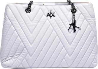 A|X Armani Exchange Donna, Borse, Bianco, Taglia unica, new