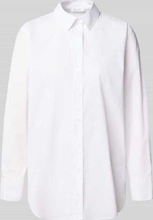 Christian Berg Hemdbluse mit Knopfleiste in Weiss, Gr&ouml;&szlig;e 34