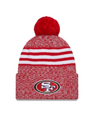 New Era San Francisco 49ers NFL 2023 Sideline Sport Knit OTC Red Beanie