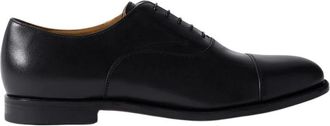 Scarosso Jacob Handmade Oxfords - Heren - Veterschoenen - Zwart - 48 EU - Leer - Schoenen