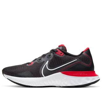 Nike Renew Run 4E Wide Black University Red CW7437-005