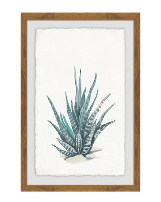 Marmont Hill Tall Succulent Framed Painting Print