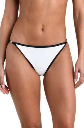 L'agence Violet Bikini Bottoms in White at Nordstrom, Size X-Large