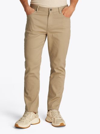 Tommy Hilfiger 5-Pocket-Hose TOMMY HILFIGER DENTON 5PKT STRUCTURED, Herren, Gr. 31, L&auml;nge 34, gr&uuml;n (batique khaki), Web, Obermaterial: 98% Baumwolle, 2% Elasthan, no