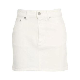 Dondup Denim Skirts, female, Beige, Size: W29 Mini Skirt