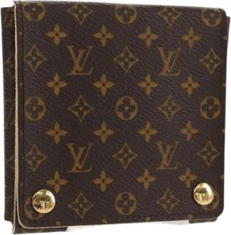 Louis Vuitton Pre-owned Canvas Pouch - Dames - Vintage Accessoires - Bruin - ONE Size - Vintage
