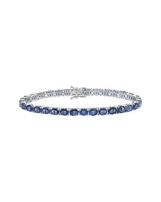 Forever Creations Forever Creations Signature Collections 14K 14.00 Ct. Tw. Sapphire Tennis Bracelet