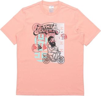 adidas Hdn Avatar Sc Basketball Athleisure Casual Sports Short Sleeve Pink Red GP3430