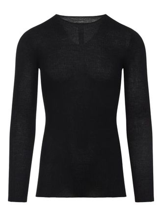 Rick Owens Cuello redondo acanalado