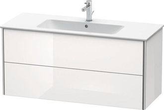 Duravit Xsquare Mueble De Pared 121.0 X 47.8 Cm, 2 Cajones, Para - Duravit