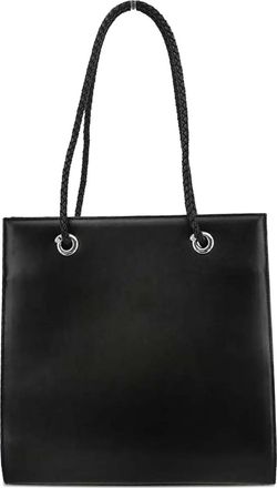 Celine 1990-2000s Panthere leren shopper - Zwart