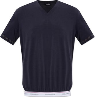 Dsquared2 Uomo, Top, Blu, XL, new