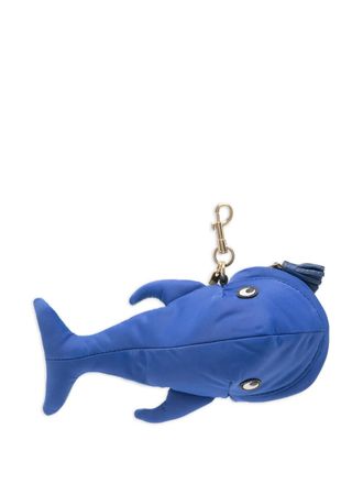 Anya Hindmarch Wale pouch charm - Blue