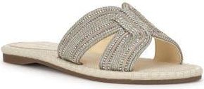 Jessica Simpson Blesyn Slide Sandal in Cream 01 at Nordstrom Rack, Size 7.5