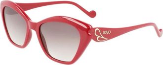 Liu Jo Zonnebril met ingespoten montuur en filter - Dames - Zonnebrillen - Rood - ONE Size - Accessoires
