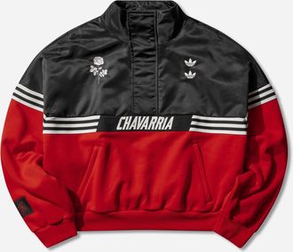 adidas Men s Willy Chavarria Gomez Pullover Black / Red