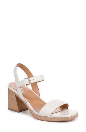 Naturalizer Rose Ankle Strap Platform Sandal in Warm White at Nordstrom Rack, Size 8.5