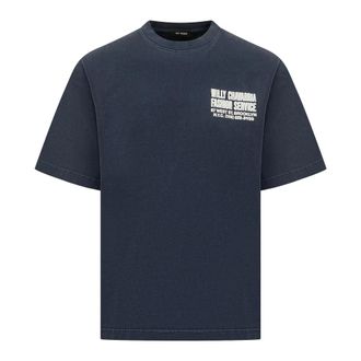 Willy Chavarria Heren, Tops, Blauw, Maat: L Katoen