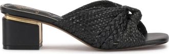 Vince Camuto Womens Atemly Knotted Sandal In Black
