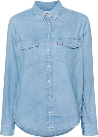 Levi's cotton denim shirt - women - Cotton - M - Blue